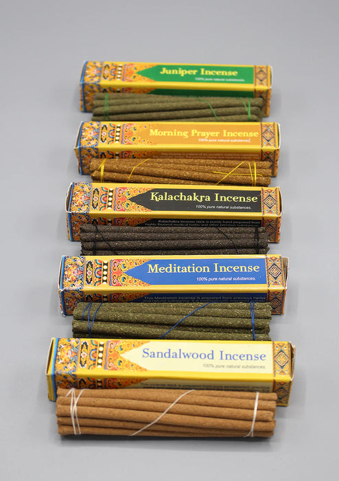 Tibetan Incense Pack - Set of 5 Handmade Herbal Sticks