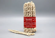 Sandalwood Rope Incense - Hand Rolled in Nepal for Spiritual Energy - 2