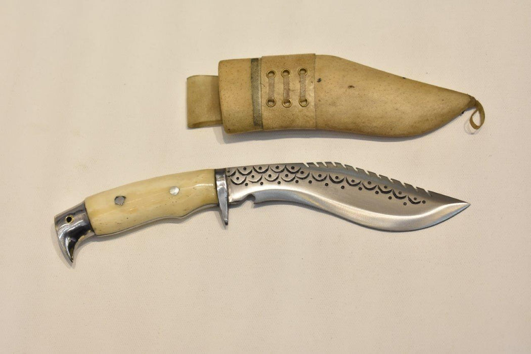 5 Inch American Eagle Full Tang Khukuri Ready To Use Ethnic Nepali Hand Forged