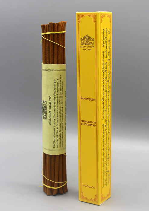 Dakpa Tamdin Tibetan Incense - Handmade, Vegan, and Fragrance-Free - Aromatic Gift Pack