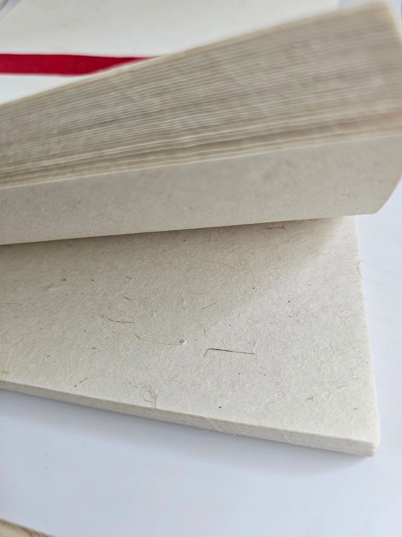 Handmade A4 Natural Lokta Paper Sheets – 20 Pack