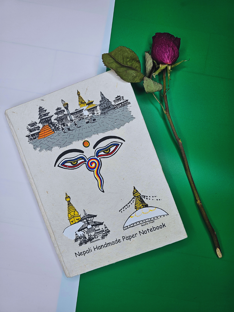 Handmade Buddha Eye Lokta Paper Journal
