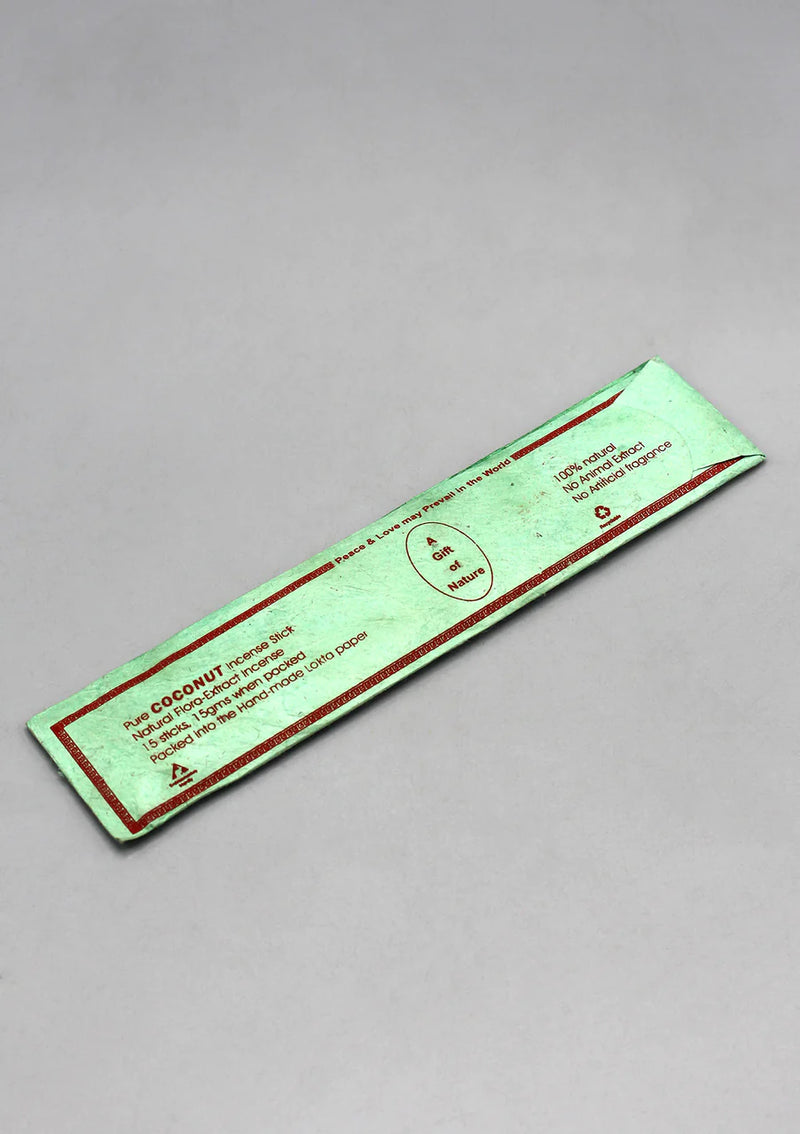 Coconut Flora Incense Sticks - Natural Fragrance for Peace, Harmony, and Relaxation - 1