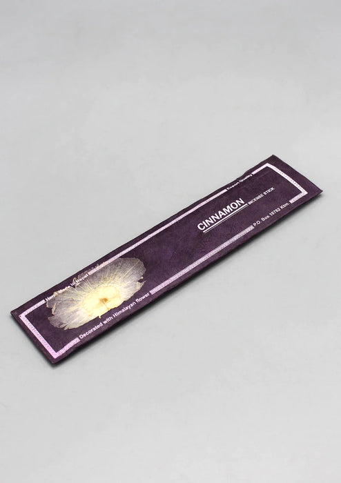 Cinnamon Flora Incense Sticks - Natural and Uplifting Fragrance