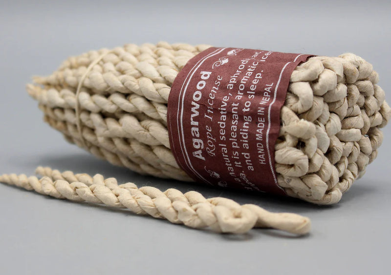 Handmade Agarwood Rope Incense - Authentic Nepalese Aromatic Incense - 1