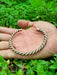 Copper bracelet for men  braided copper 1