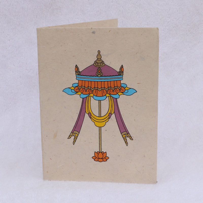 Parasol Handmade Lokta Greeting Card with Envelope