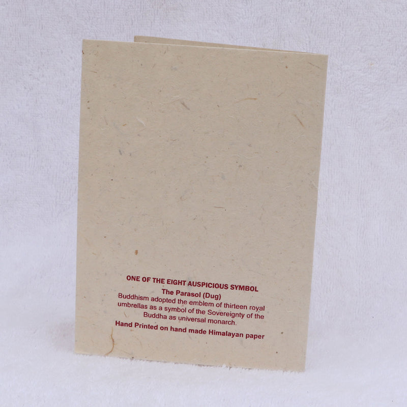 Parasol Handmade Lokta Greeting Card with Envelope