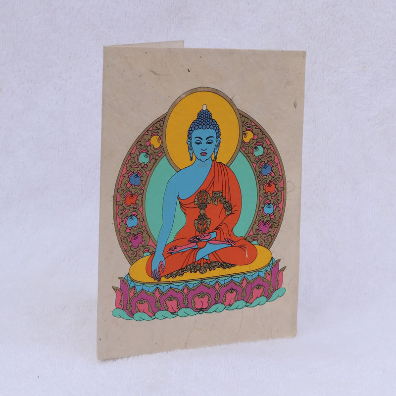 Akshobhya Buddha Greeting Card with Envelope