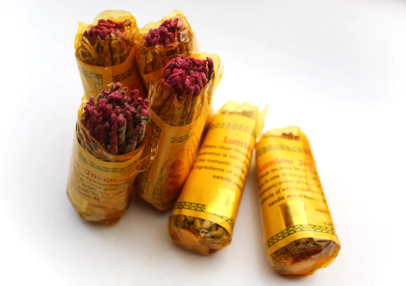Lumbini Herbal Rope Incense - Set of 6 - 3