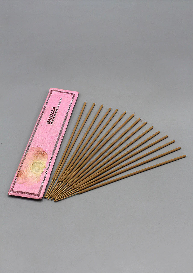 Vanilla Flora Incense Sticks - Natural Aromatherapy for Peace and Harmony - 3