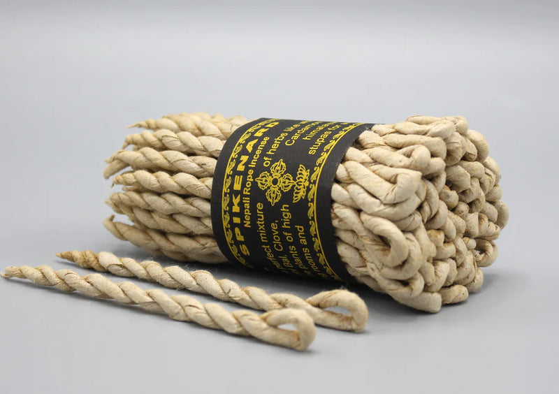 Natural Spikenard Nepali Rope Incense - Himalayan Aromatic Ambiance - 2