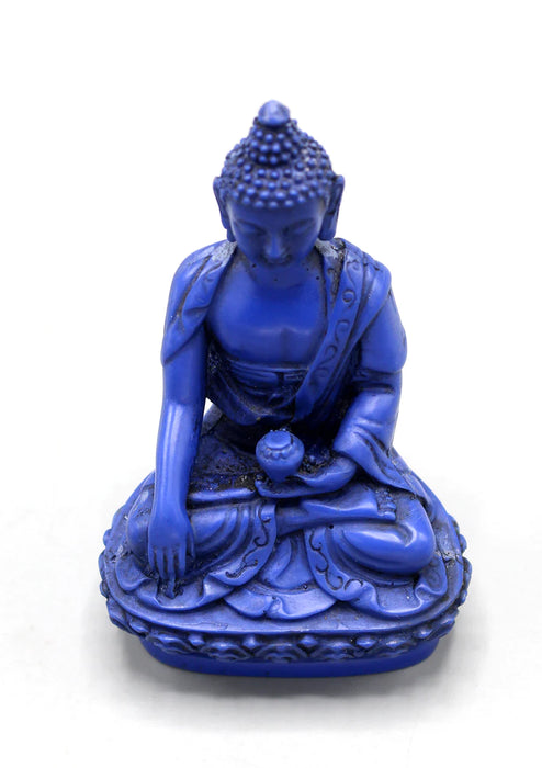 4-Inch Handmade Resin Shakyamuni Buddha Statue