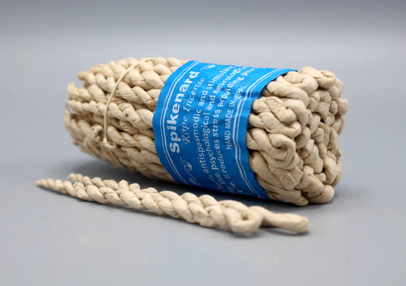 Handmade Spikenard Rope Incense - Ayurvedic Benefits, Aromatic Ambiance - 3