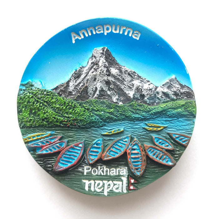 Annapurna 3D Fridge Magnet, Refrigerator Magnet