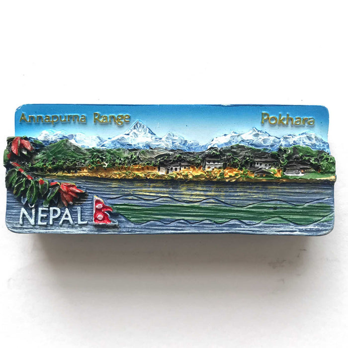 Annapurna Range  3D Fridge Magnet, Refrigerator Magnet