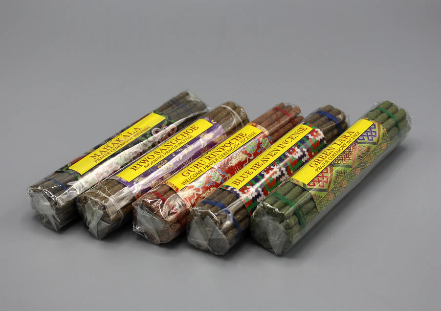 Bhutanese World Peace Prayer Incense Set - Set of 5 | Offering to Buddhas & Positive Symbolism