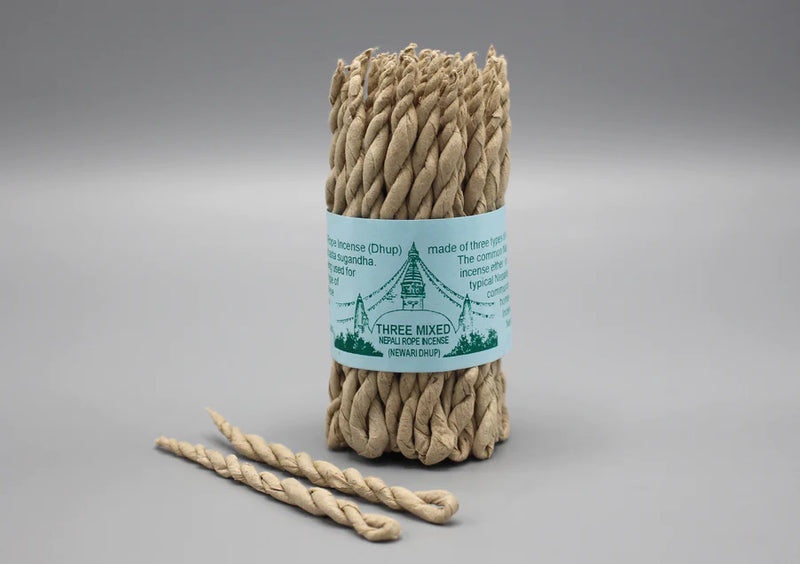Nepali Rope Incense - 3 Mixed Herbal Blends - 1