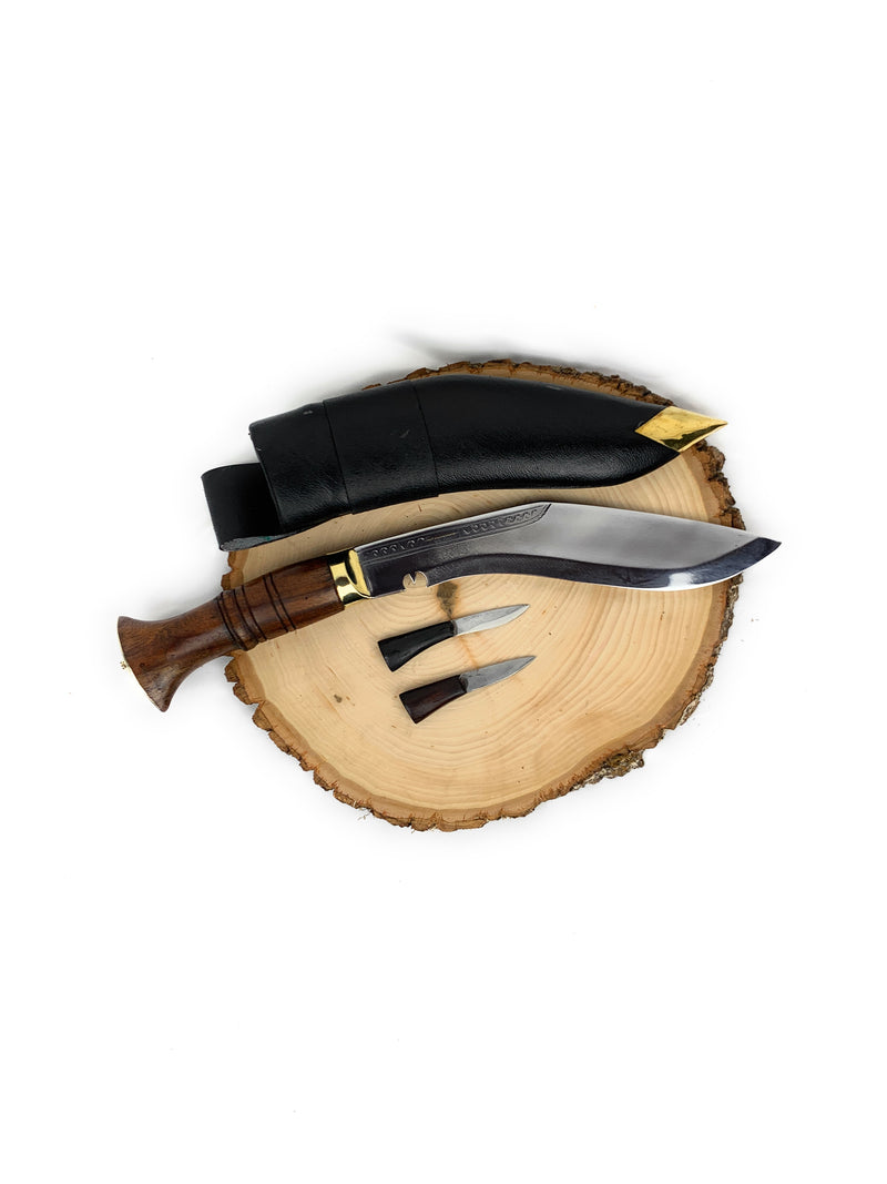 Nepalese Ethnic British Gurkha Service No.1 Kukri, Hand Forged Khukuri, 8" Blade, Khukuri - 2