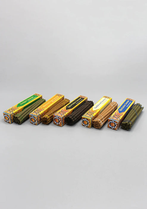 Tibetan Incense Pack - Set of 5 Handmade Herbal Sticks