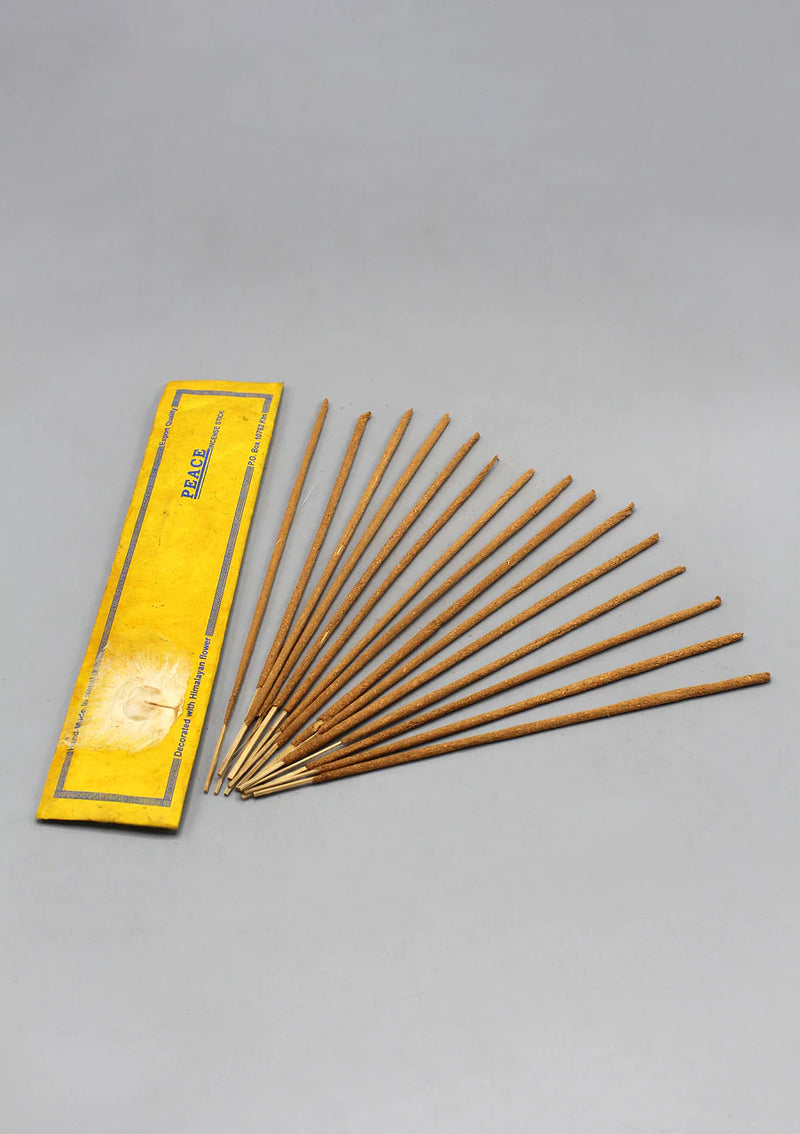 Natural Peace Flora Incense Sticks - Himalayan Herbal Aromatherapy