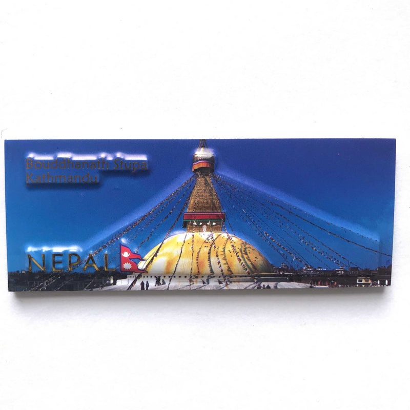 Boudhanath Stupa Fridge Magnet, Refrigerator Magnet