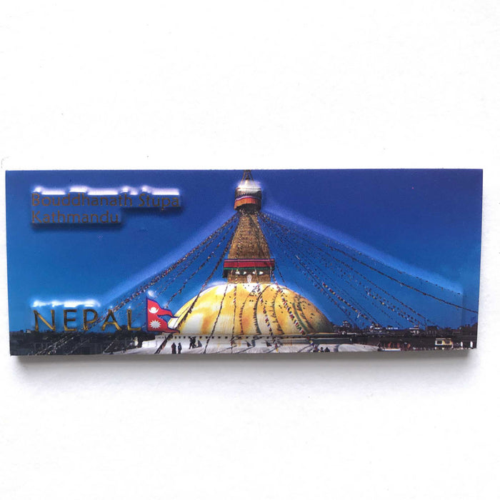 Boudhanath Stupa Fridge Magnet, Refrigerator Magnet