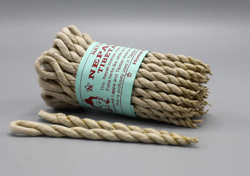 Tibetan Rope Incense - Natural Herbs from Nepal - 2