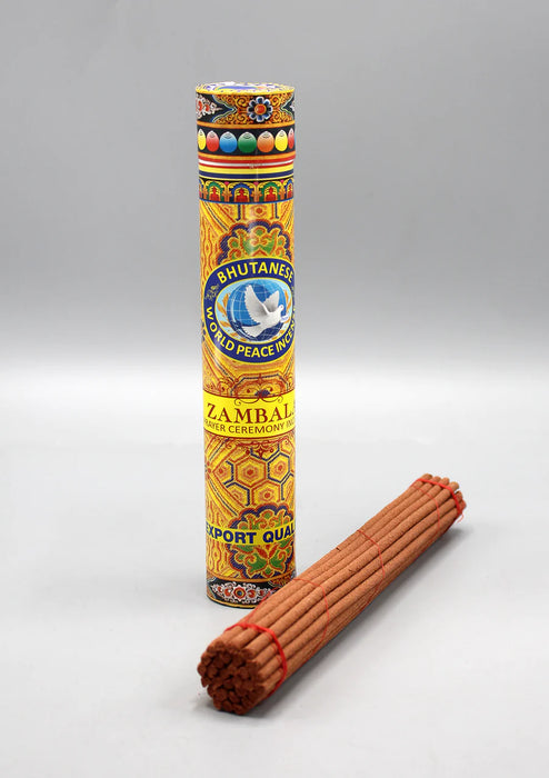 Bhutanese Zambala Prayer Incense - Rich Blend of 100 Herbal Medicinal Ingredients