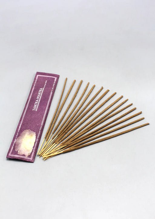 Tantra Mantra Flora Incense Sticks - 100% Natural and Uplifting Fragrance - 3