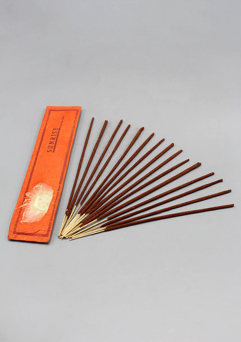 Sunrise Flora Incense Sticks - Natural and Uplifting Fragrance - 3