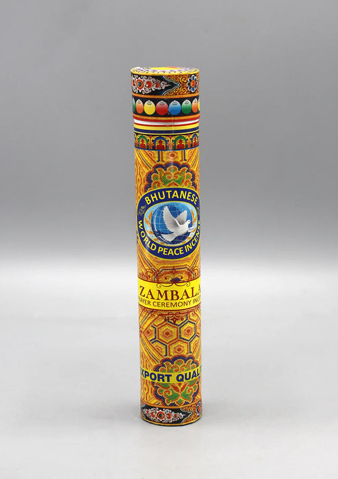 Bhutanese Zambala Prayer Incense - Rich Blend of 100 Herbal Medicinal Ingredients