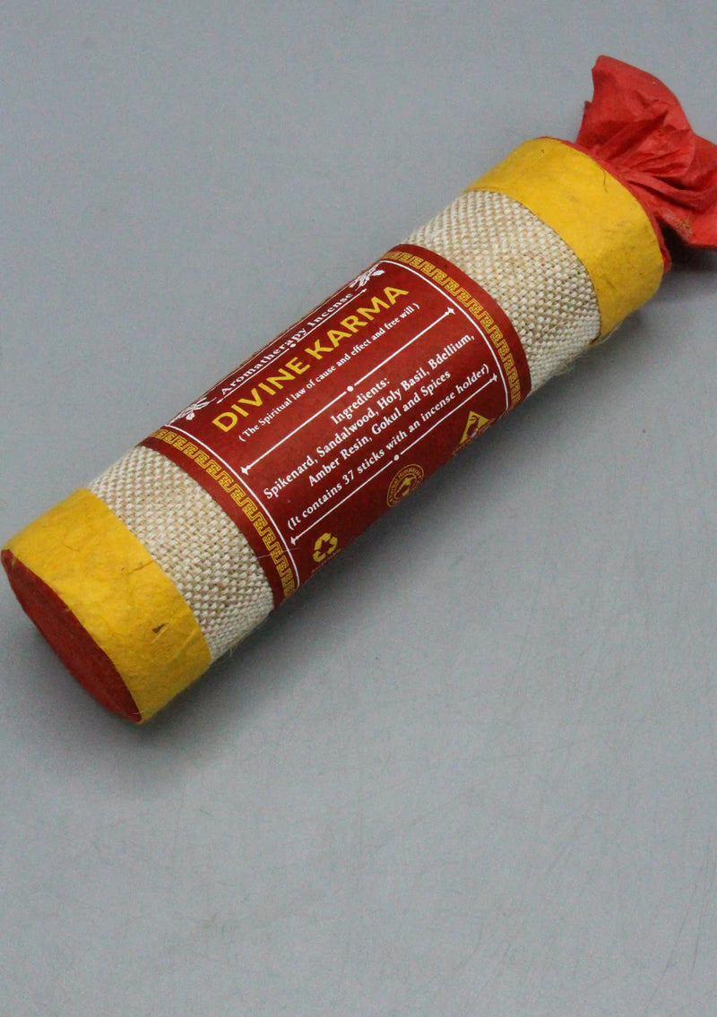 Spikenard Aromatherapy Tibetan Incense - Divine Karma - 1