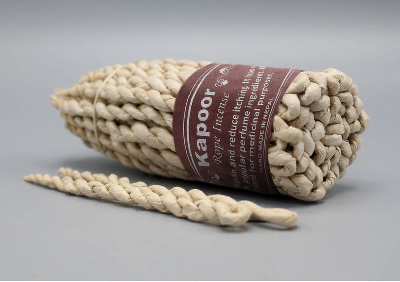 Nepalese Kapoor Rope Incense - Handmade Aromatic Dhup - 2