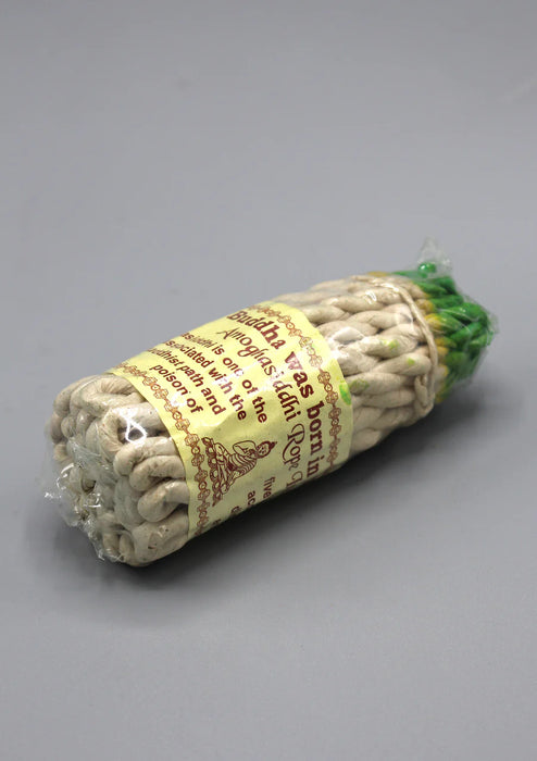 Amoghasiddhi Buddha Nepalese Rope Incense - Aromatic Dhup for Temples and Meditation