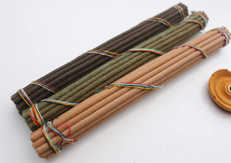 Tara Aromatic Tibetan Incense Gift Pack - Three Blends for Wealth and Fulfillment