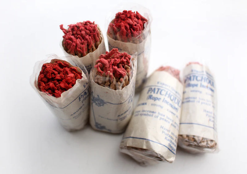 Patchouli Rope Incense - Pack of 6 - 2