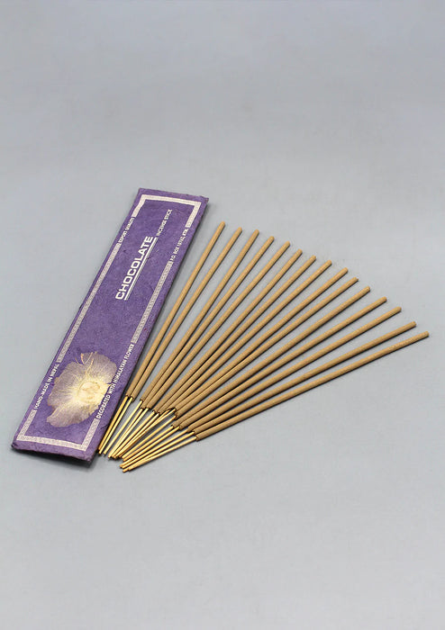 Chocolate Flora Incense Sticks - Natural and Uplifting Fragrance