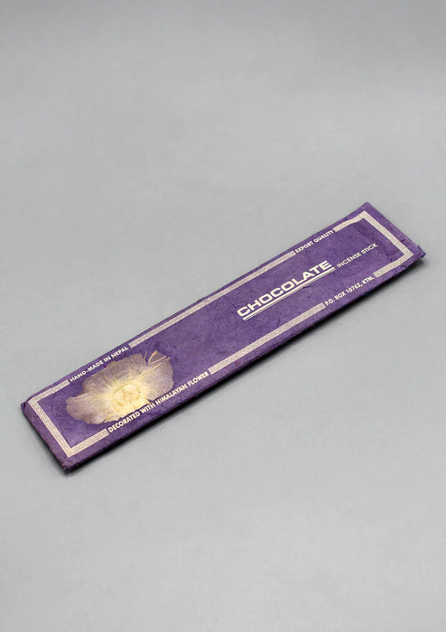 Chocolate Flora Incense Sticks - Natural and Uplifting Fragrance