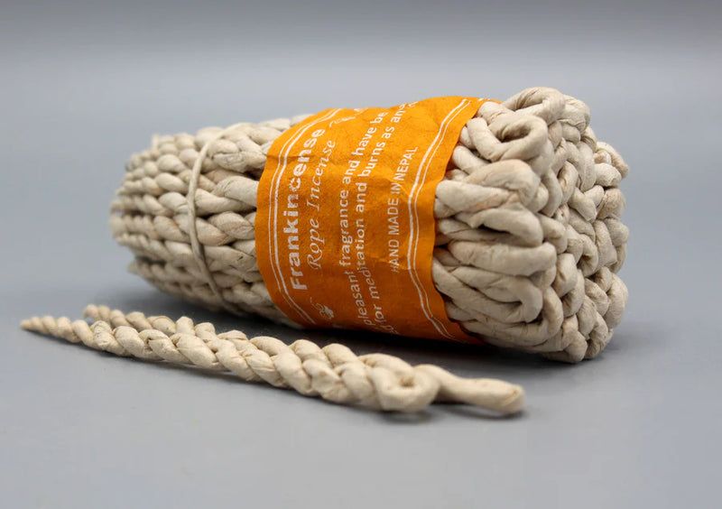 Handmade Frankincense Rope Incense - Aromatic Nepalese Incense - 3