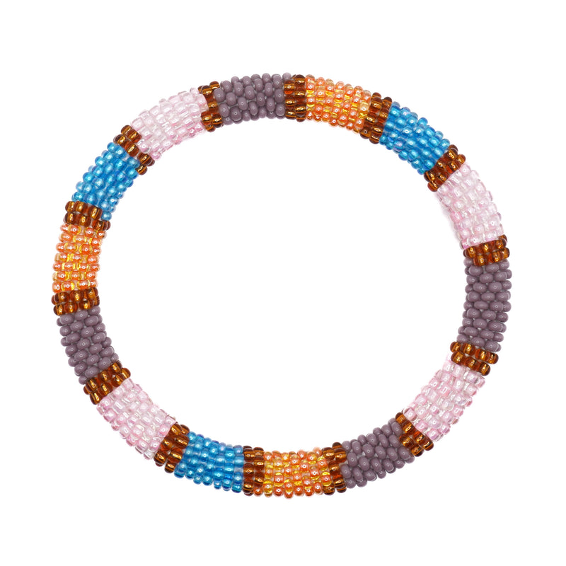 Handmade Nepal Glass Bead Bracelet – HY29