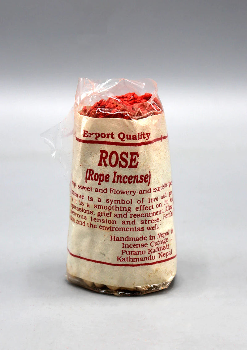 Handmade Nepalese Rose Rope Incense - Set of 6 - 2