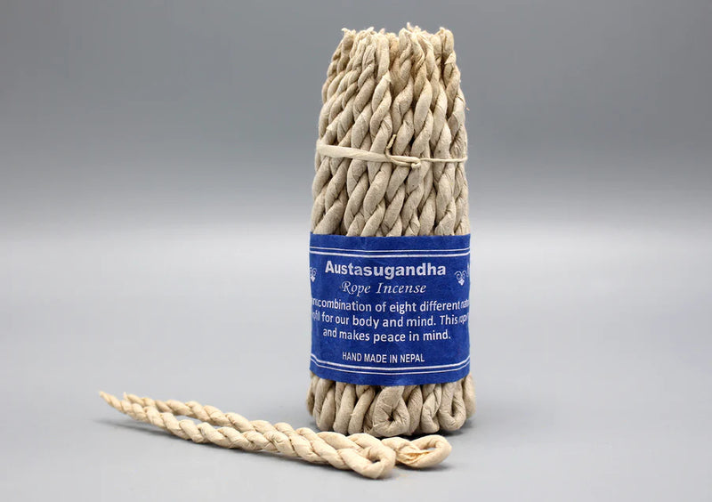 Nepalese Astasugandha Rope Incense - Pure Medicinal Herbs for Aromatic Ambiance - 2