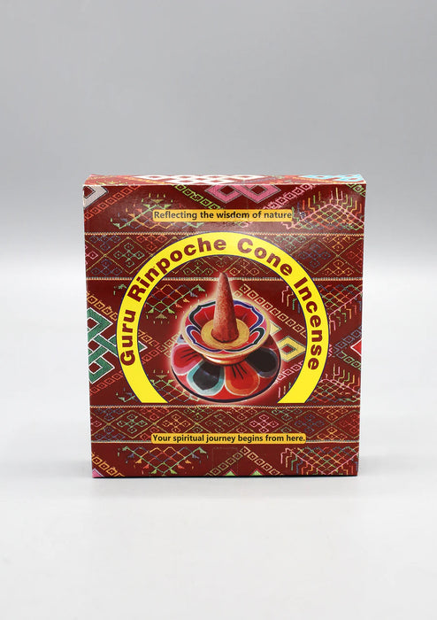 Bhutanese Guru Rinpoche Cone Incense - Hand Rolled with 108 Medicinal Ingredients