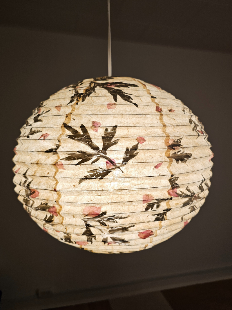 Paper Lamp shade | Fern and Petal Mixed - 3