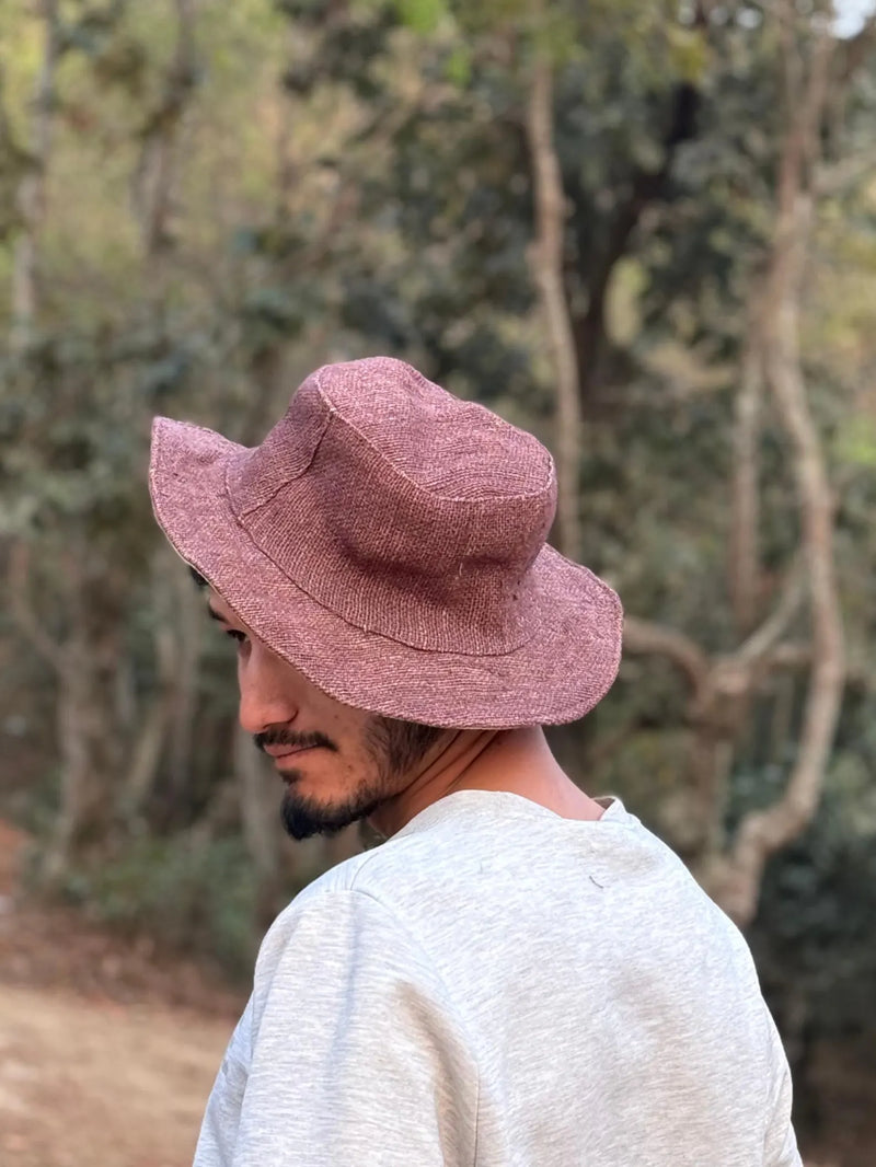 Handwoven Hemp Sun Hat – Ethical Beach & Boho Summer Hat
