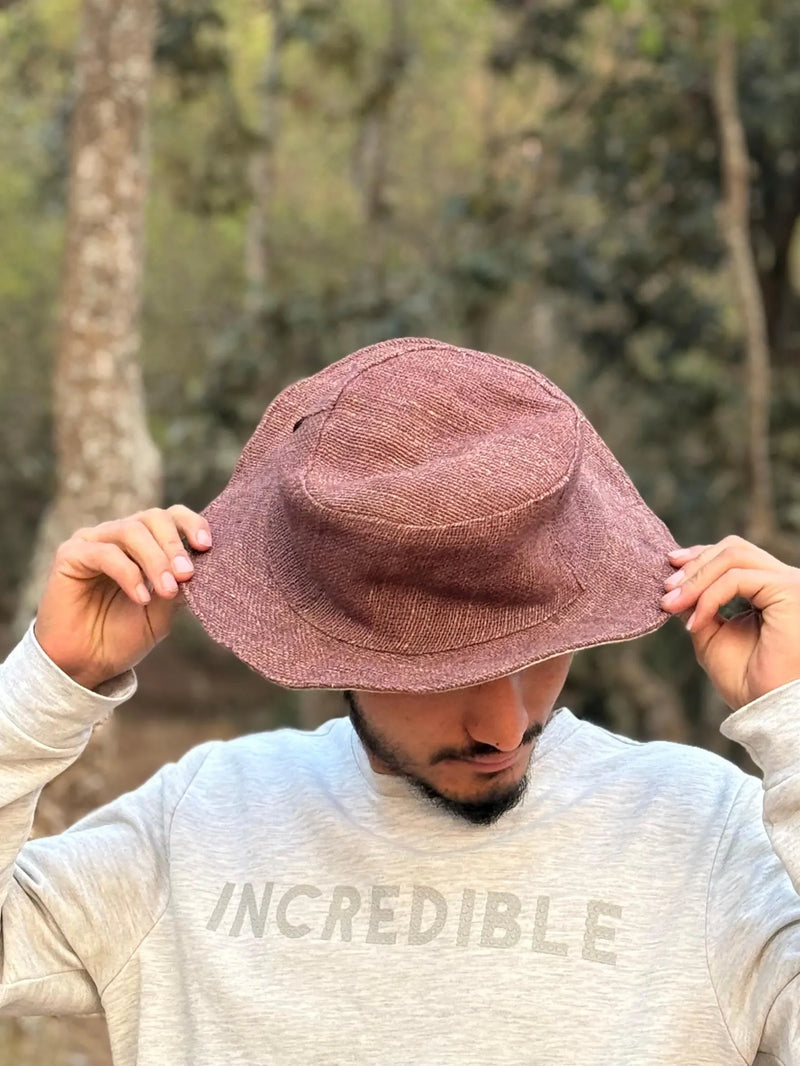 Handwoven Hemp Sun Hat – Ethical Beach & Boho Summer Hat