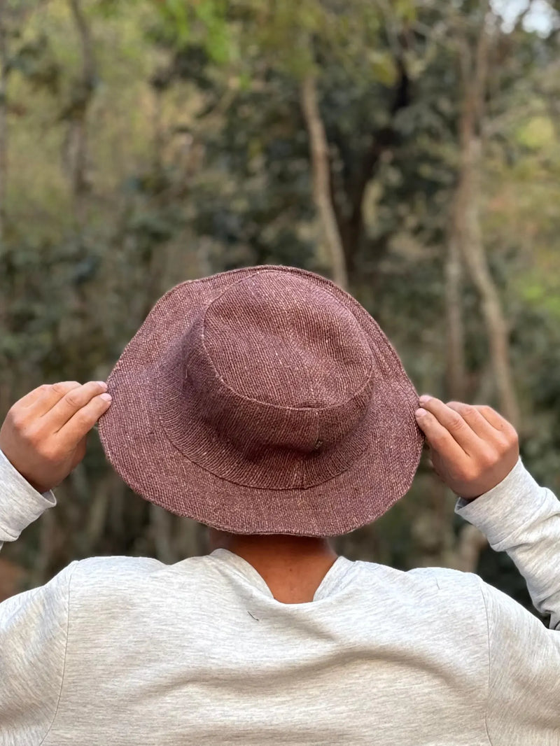 Handwoven Hemp Sun Hat – Ethical Beach & Boho Summer Hat