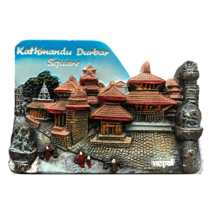 Kathmandu Durbar Square 3D Fridge Magnet, Refrigerator Magnet