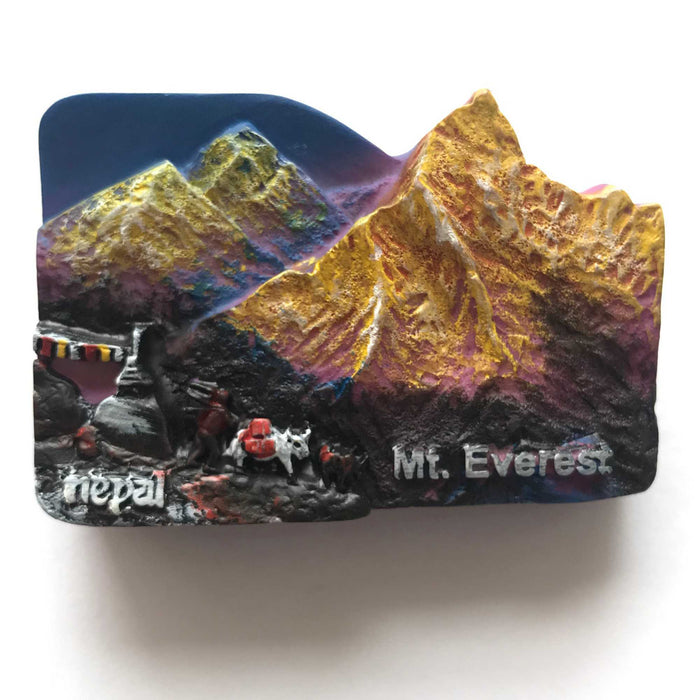 Mount Everest 3D Fridge Magnet, Refrigerator Magnet